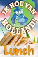 Ik Hou van Holland Lunch in Amsterdam