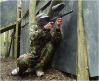 Paintballen bij Amsterdam